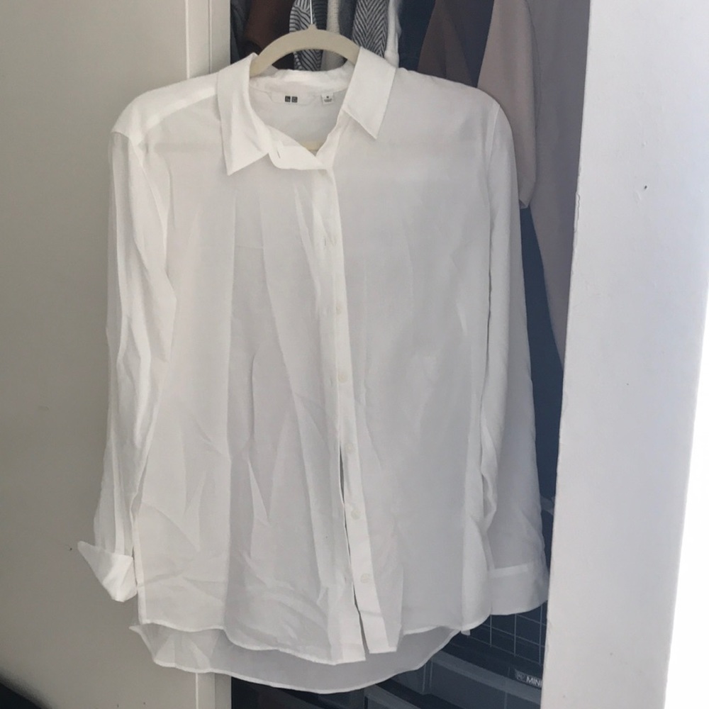 Uniqlo blouse (white)